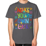 Unisex T-Shirt (on man) Asphalt neveragaintobemade