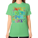 Unisex T-Shirt (on woman) Grass neveragaintobemade