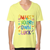 V-Neck (on man) Lemon neveragaintobemade