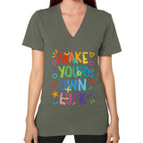 V-Neck (on woman) Lieutenant neveragaintobemade