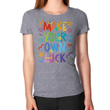 Women's T-Shirt Tri-Blend Grey neveragaintobemade